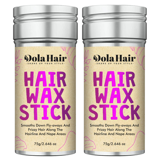 Dolahair Hair Wax Stick - Flyaway Control and Styling Pomade for Kids, Women, and Men - Hair Bun Maker and Accessorie (1 Pack of Wax)